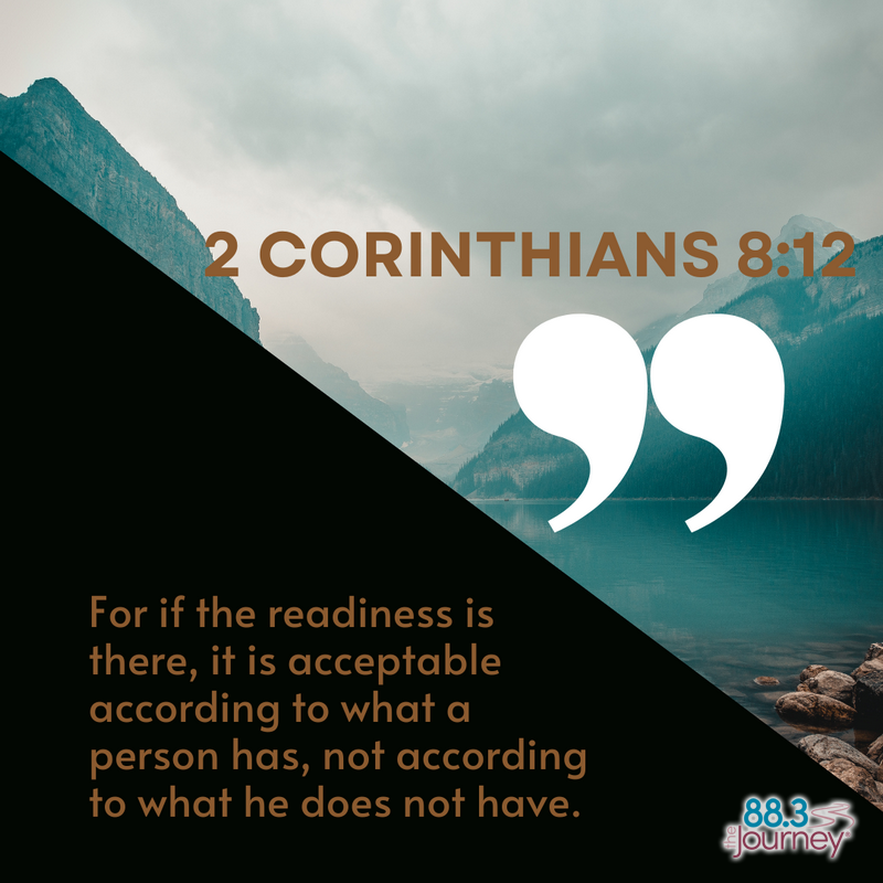 2 Corinthians 8:12