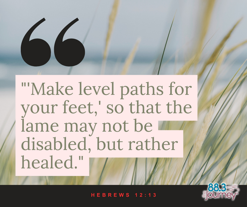 Hebrews 12:13
