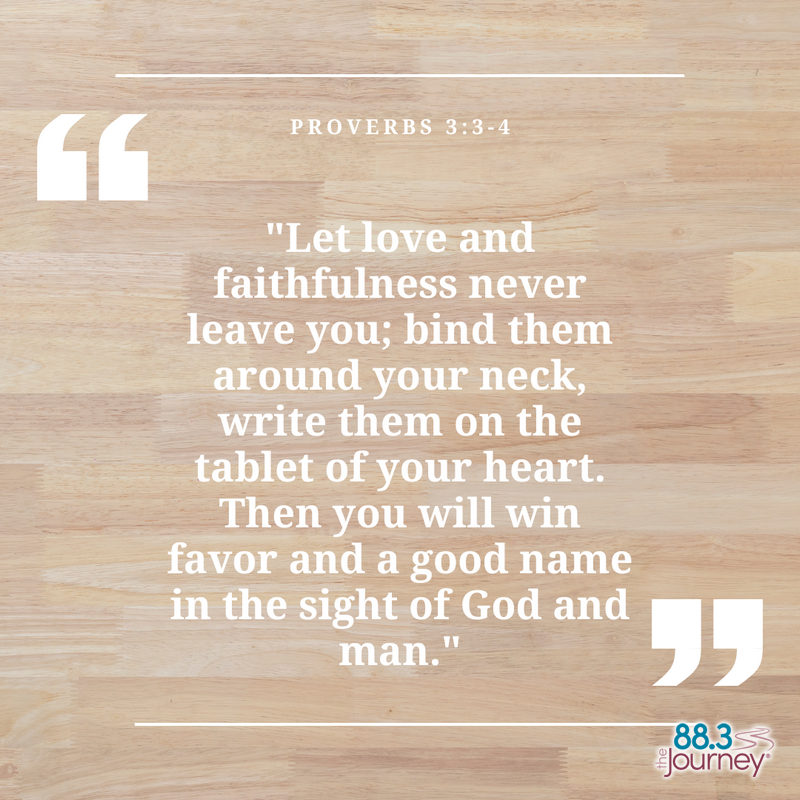 Proverbs 3:3-4