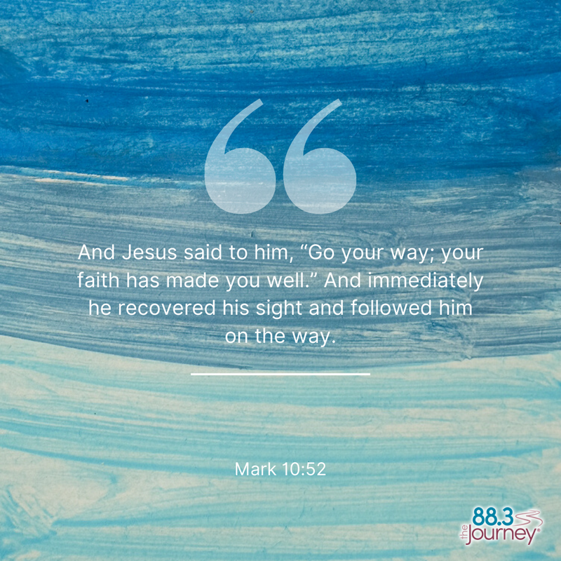 Mark 10:52