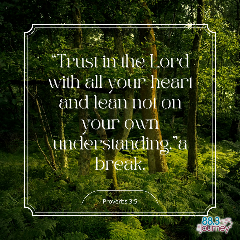 Proverbs 3:5
