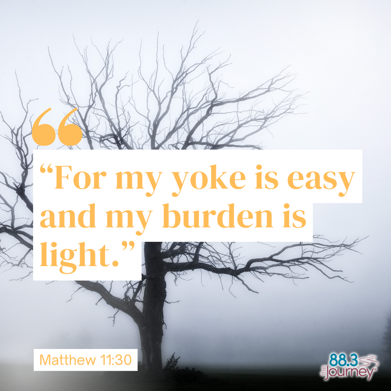Matthew 11:30