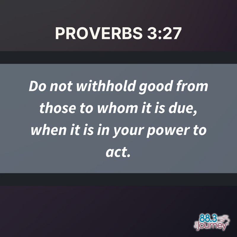 Proverbs 3:27