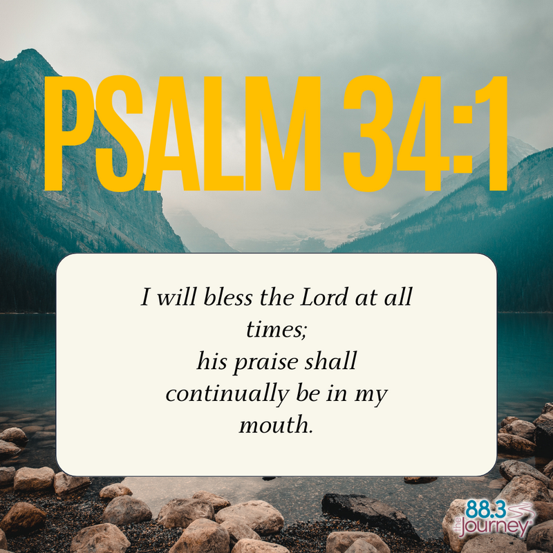 Psalm  34:1
