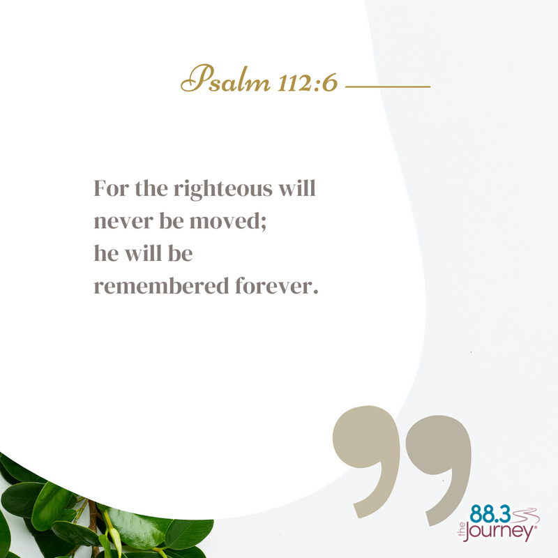 Psalm 112:6