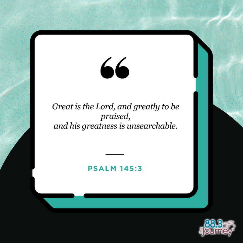 Psalm 145:3
