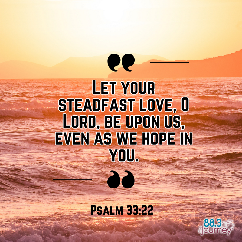 Psalm 33:22