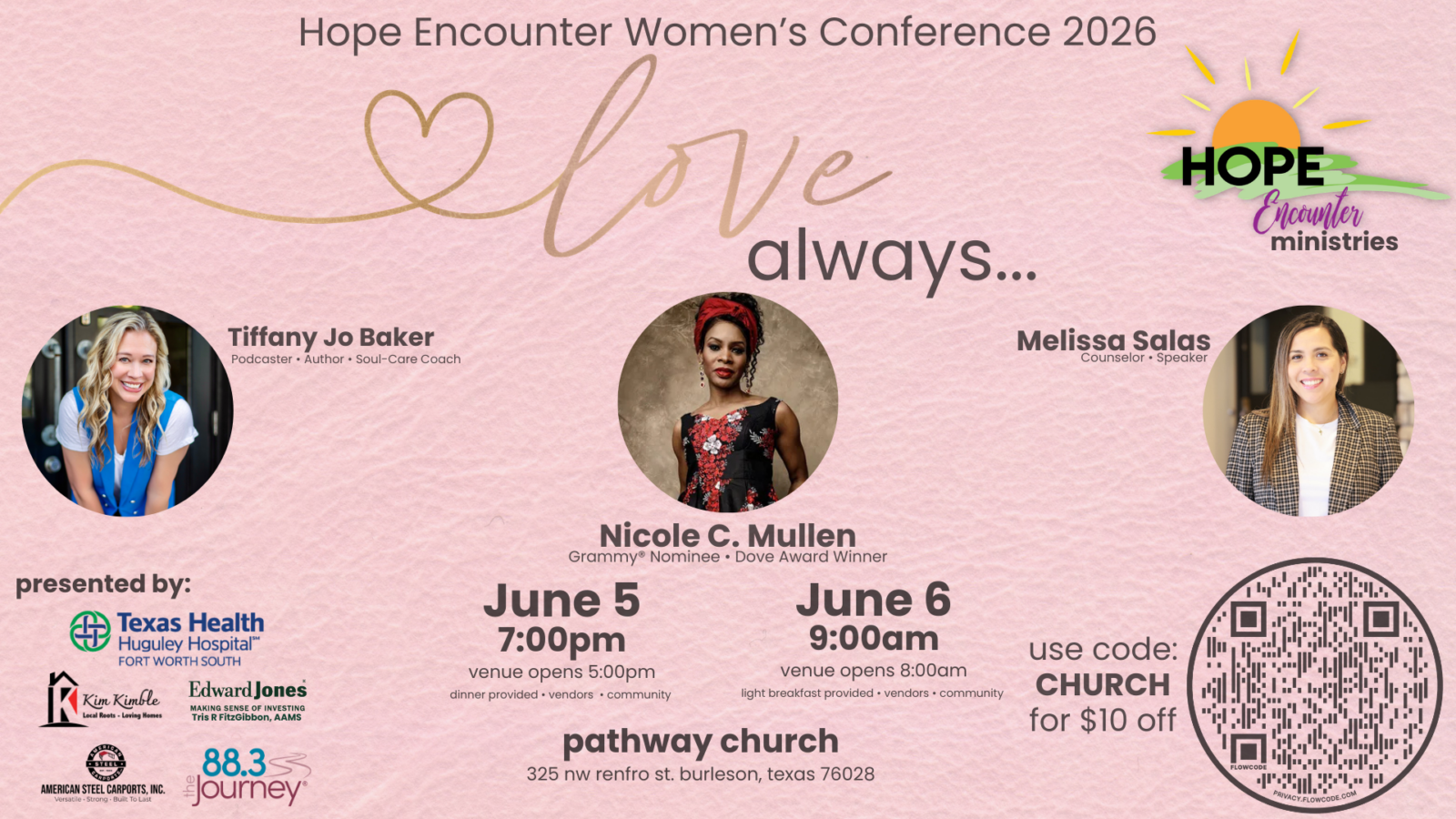 Hope Encounter Women’s Conference 2026: Love Always