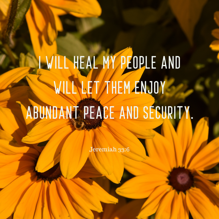 Jeremiah 33:6B
