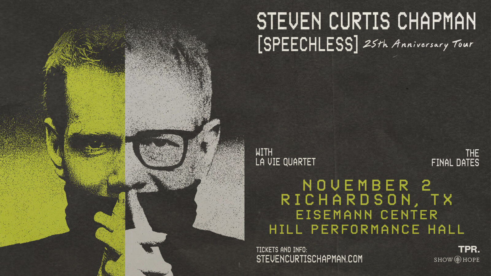 Steven Curtis Chapman Speechless 25th Anniversary Tour
