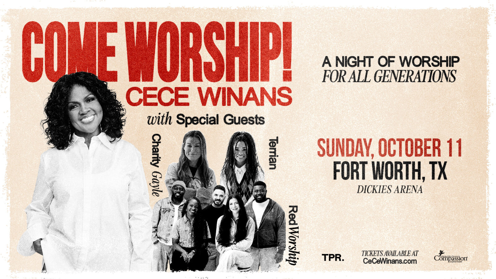 CeCe Winans Come Worship! Tour