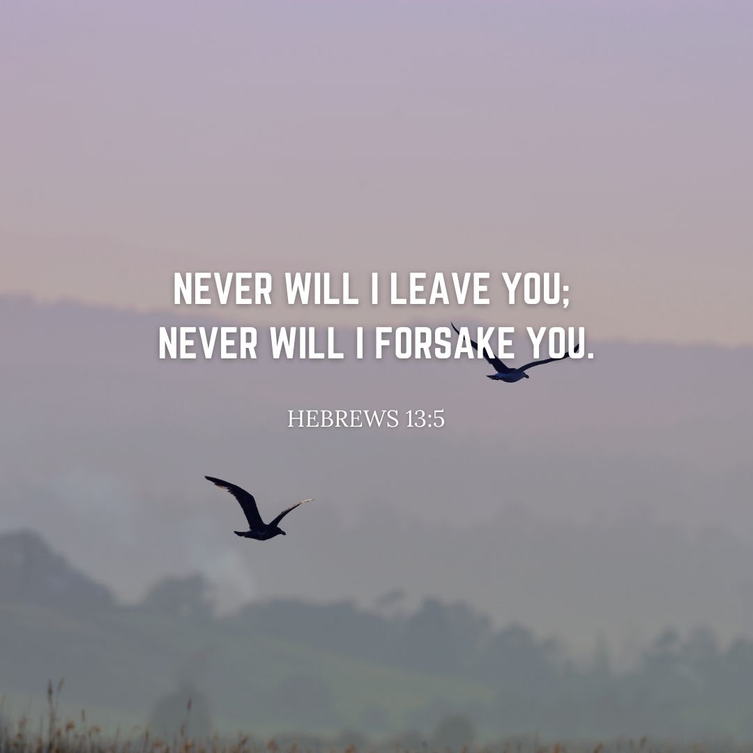 Hebrews 13:5